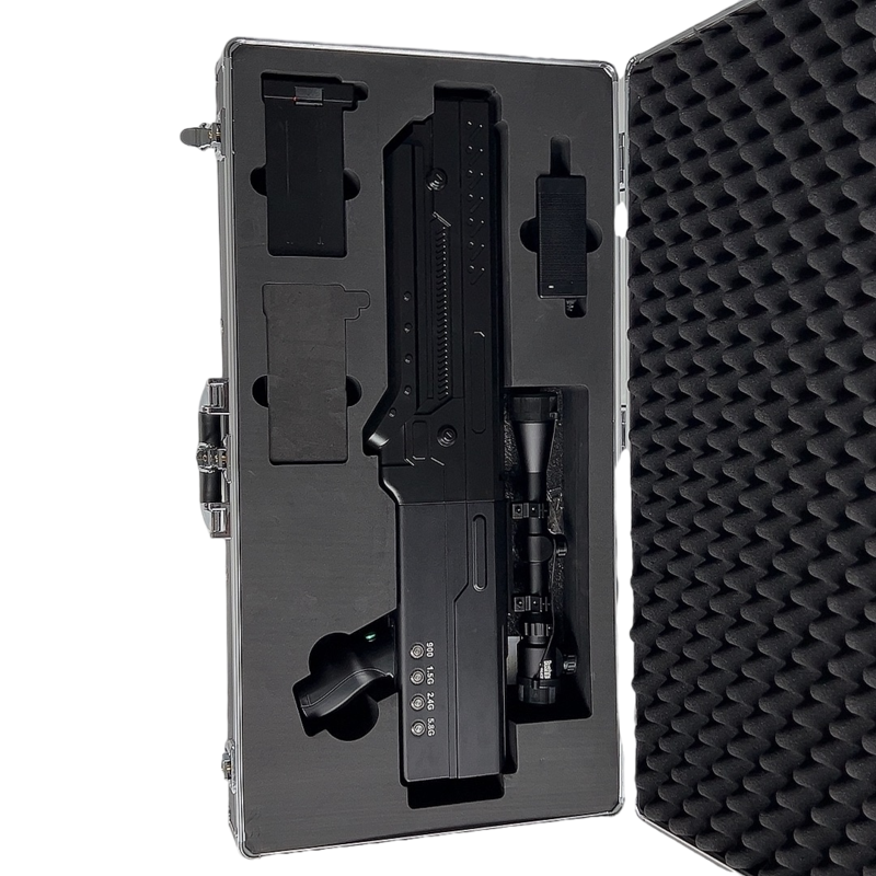  黑龙江手持便携式枪型低空防御反制四通道B型